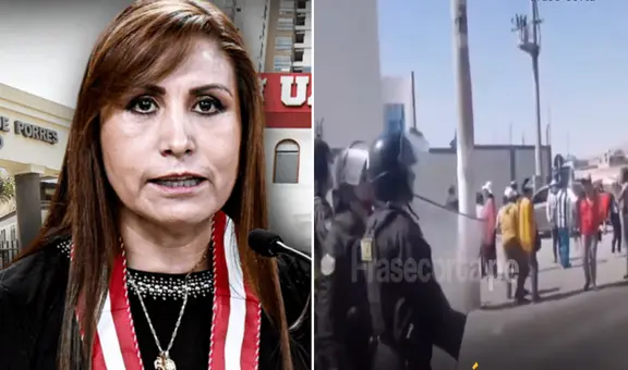 Ciudadanos tiraron piedras y rechazaron presencia de la fiscal de la Nación en Moquegua y Tacna