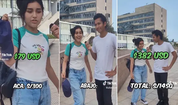 Peruana afirma que su outfit está valorizado en S/1.400 y usuarios la trolean: “Ella cuesta mucho”