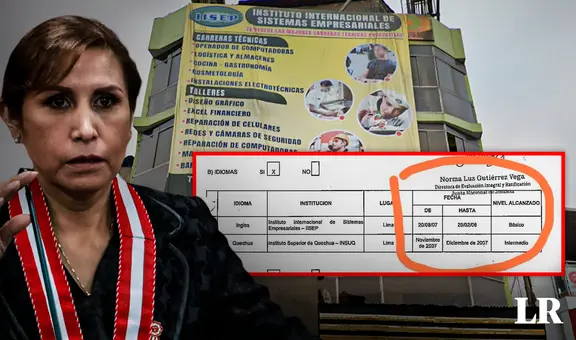 Patricia Benavides estudió inglés en instituto que también dicta clases de cosmetología