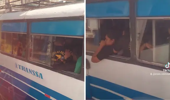 Llevan a alumnos de academia premilitar como bultos en Ica