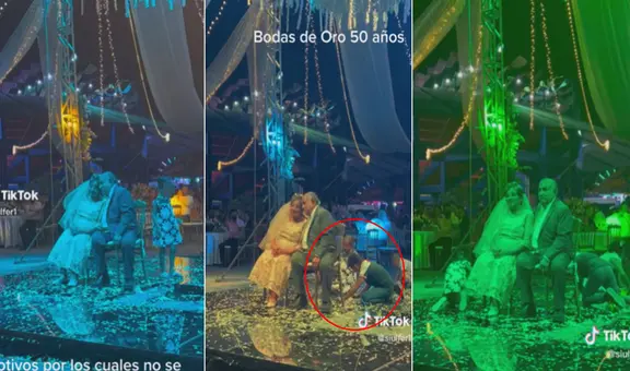 Niños arruinan baile de ancianos en sus bodas de oro y abren debate en redes: "No lleven a sus hijos"