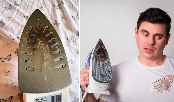 ¿Cómo limpiar una plancha quemada con paracetamol y dejarla como nueva?