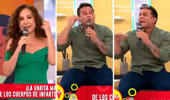 Christian Domínguez explota contra conductoras de "América hoy": "Todo el tiempo me hablan del pasado"