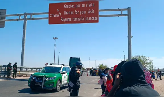 Crisis en frontera Perú-Chile se agudiza y migrante lanza amenaza contra PNP tras impedirles el paso