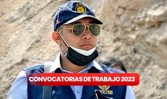 ¿Con secundaria completa? Ministerio Público ofrece empleos con sueldos de hasta S/7.564