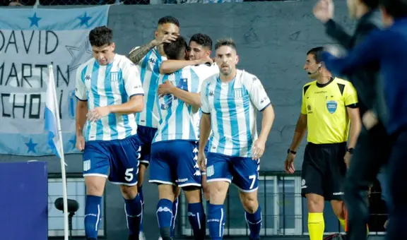 Con Paolo, Racing venció 3-2 a Aucas y es líder de su grupo en la Copa Libertadores