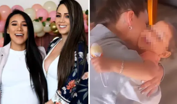 Melissa Klug olvida pelea con Jefferson Farfán y se reencuentra con Samahara y su nieta en Miami