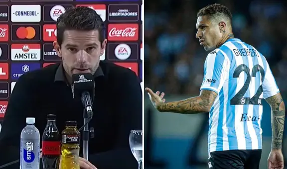 La rotunda respuesta de Fernando Gago al pedido de Paolo Guerrero para jugar más minutos en Racing