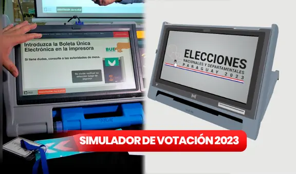 Simulador de votación: practica tu voto con los candidatos reales por las Elecciones Paraguay 2023