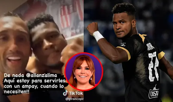 Magaly respondió a jugadores de Alianza Lima que le agradecieron por 'ampay' a Aldair Rodríguez