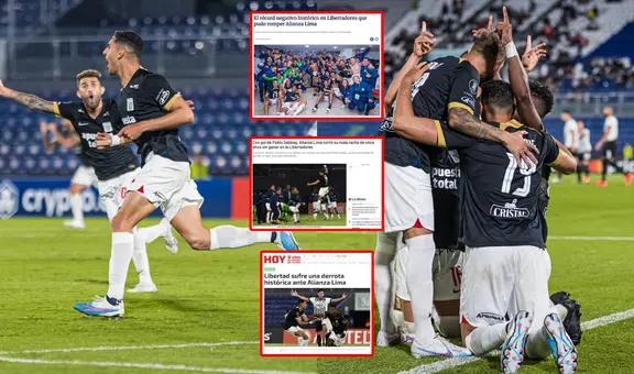 Alianza Lima acapara las portadas de los medios internacionales tras ganar en la Libertadores