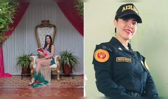 Por primera vez coronan a mujer policía como Señora Cajamarca