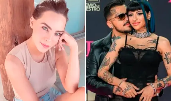 Belinda se pronuncia sobre el hijo que esperan Cazzu y Christian Nodal: "Es una bendición"
