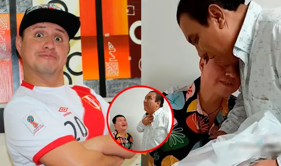 Nabito se conmueve al recibir regalo de su amigo Manolo Rojas: "Gracias, muchas gracias"