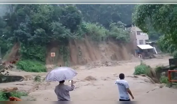 Hombre fallece tras ser arrastrado por turbulentas aguas de quebrada debido a lluvias torrenciales en Piura