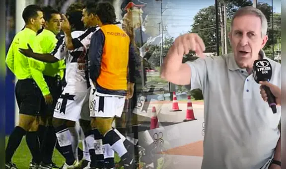 Pelusso revela qué le dijo al árbitro en la polémica eliminación de Alianza de la Libertadores 2010