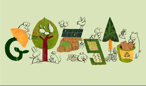 Google lanza doodle por el Día Mundial de la Tierra