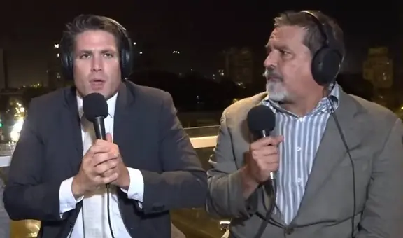 Gonzalo Núñez discute con Paco Bazán y abandona programa tras defender a Alianza de la mala racha