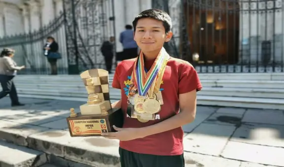 Campeón de ajedrez arequipeño requiere apoyo para competir en torneo nacional que se realizará en Lima
