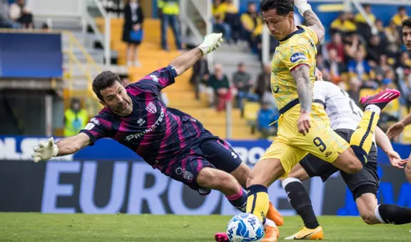Gianluca Lapadula anotó golazo a Buffon: el 'Bambino' dejó en el suelo al arquero italiano