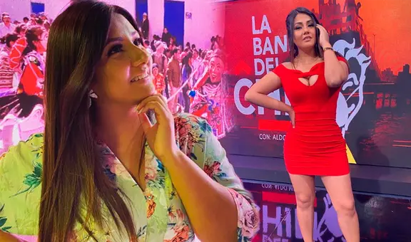 ¿Quién es Gaby Rodríguez, panelista de "La banda del Chino" acusada de tener romance con cantante casado?