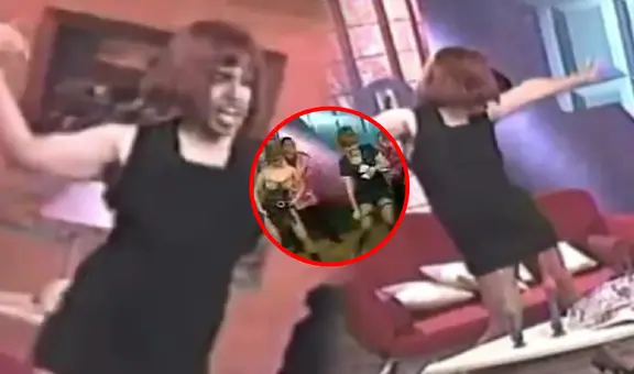 Jorge Benavides alborota las redes tras revivir parodia de Magaly Medina y su ‘baile del calzón’