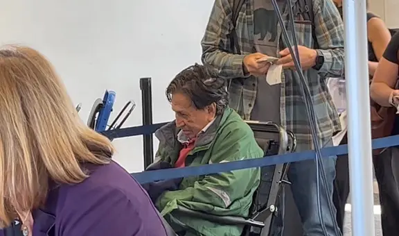 Alejandro Toledo: las primeras imágenes de su traslado a Perú desde EE. UU.