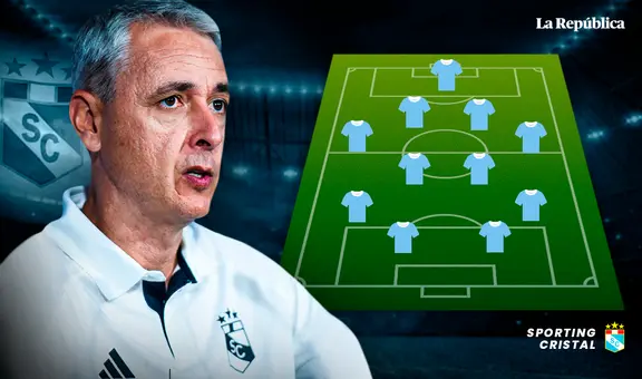 Cristal y su ofensivo 11 para ganar a la 'U' en el Monumental y meterse a la pelea de la Liga 1