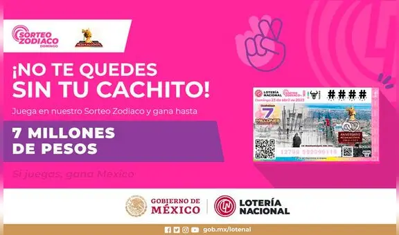 Sorteo Zodiaco: Resultados de la Lotería Nacional HOY 23 de abril EN VIVO