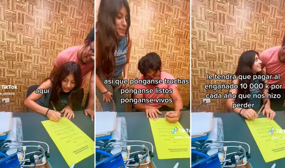 Pareja firma acuerdo para que uno le pague al otro si es infiel: “Háganlo notarial”