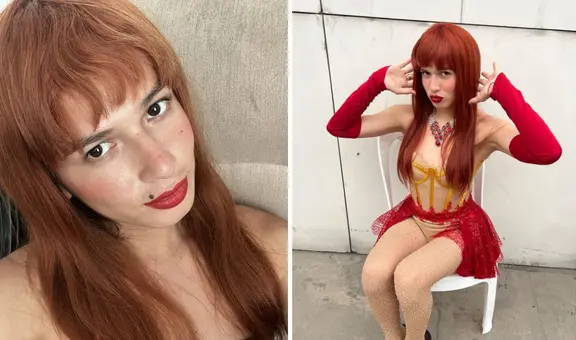 La Uchulú sorprende con cambio de look al dejar su cabello y labios rojos atrás