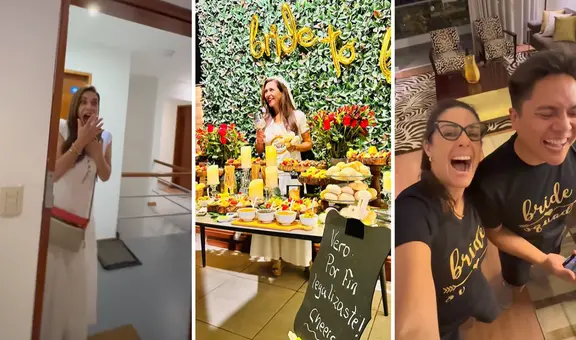 Rebeca Escribens sorprendió a Verónica Linares con su fiesta de despedida de soltera: “Por fin legalizaste”