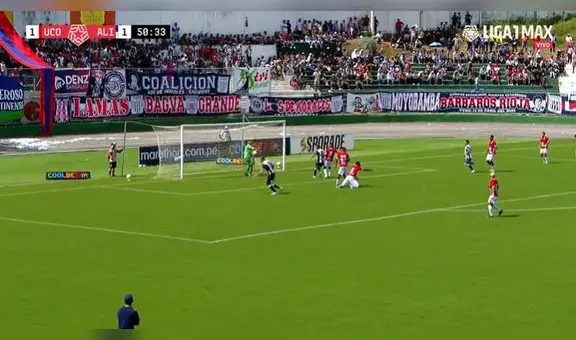 ¡Imparable! Hernán Barcos anotó de un potente cabezazo y le está dando el triunfo a Alianza Lima