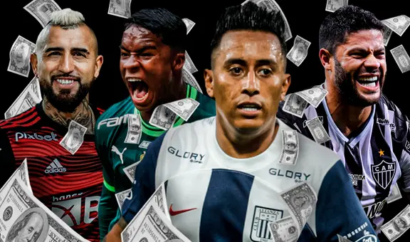 ¿Qué lugar ocupa Alianza Lima en la tabla de valores de mercado de la Copa Libertadores?