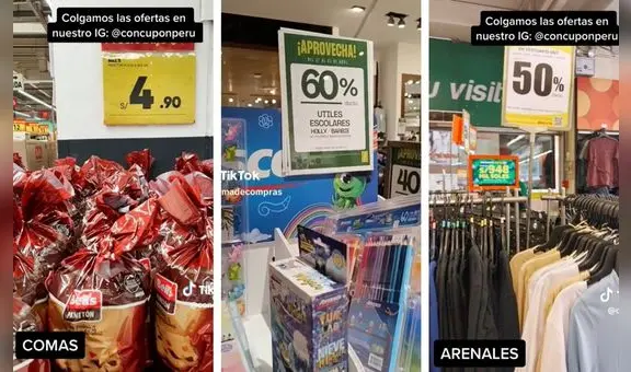 Panetones a 5 soles: ofertas en supermercados que incluyen productos en 2x1 y a 60% de descuento