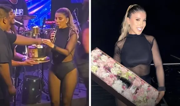 Yahaira Plasencia celebra su cumpleaños con concierto y recibe inesperado obsequio: "Linda sorpresa"