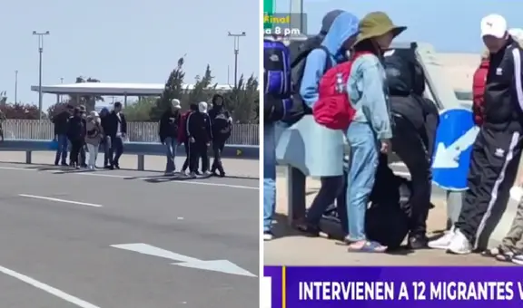 Tacna: 12 vietnamitas fueron intervenidos cuando intentaban cruzar la frontera Perú-Chile