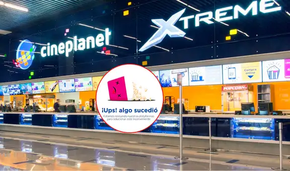 Cine a 6 soles: web de Cineplanet se cayó tras intentos de usuarios por comprar la oferta