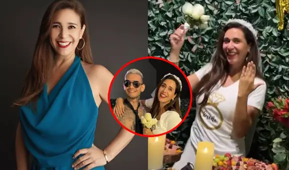 Verónica Linares sorprende al presentar a stripper de su despedida de soltera: “A pedido del público”