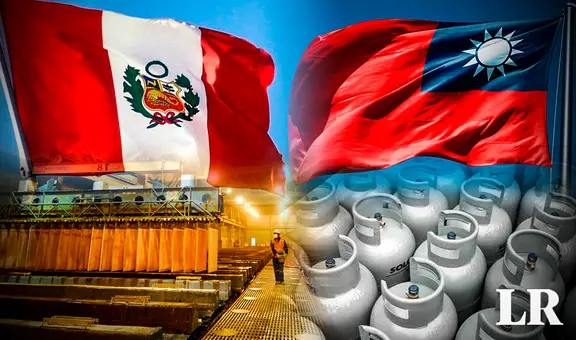 Cobre y gas natural lideran exportaciones entre Perú y Taiwán con más de US$200 millones