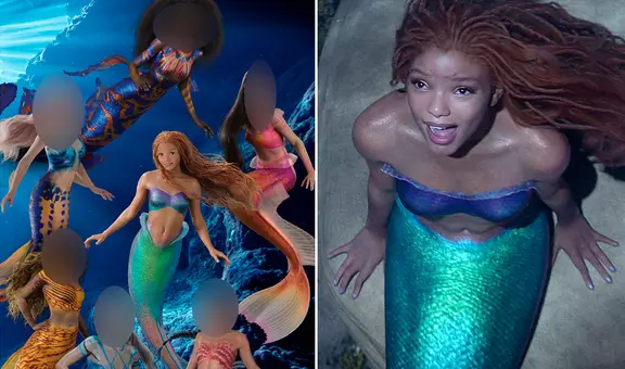 "La sirenita" revela cómo lucen sus hermanas y fans reaccionan: “Se parecen más a Ariel”