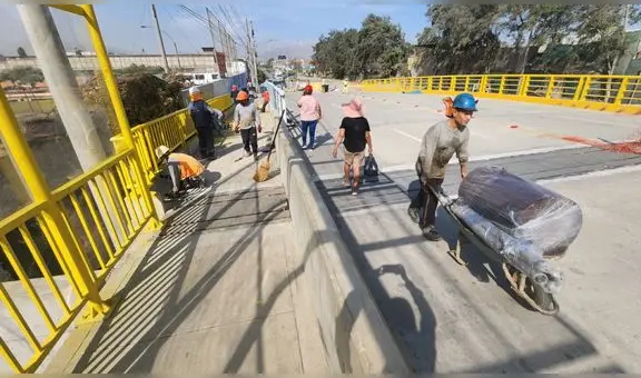 Puente Huaycoloro abrirá parcialmente este martes 25 de abril tras 6 años de obras