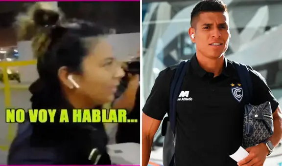 Rosa Fuentes regresó a Lima tras ampay de Paolo Hurtado, pero evitó declarar a la prensa