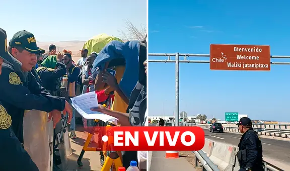 Crisis migratoria Perú-Chile EN VIVO: policías y ciudadanos extranjeros se enfrentaron en frontera