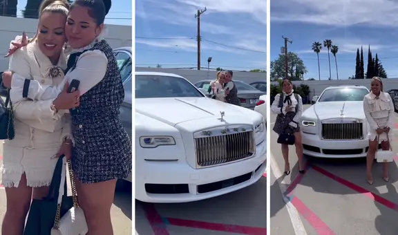 Josetty Hurtado presume orgullosa su nuevo Rolls-Royce: “Después de 7 años trabajando”