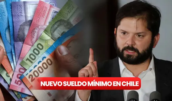 Sueldo mínimo en Chile: ¿de cuánto será el aumento y cuándo entrará en vigencia?