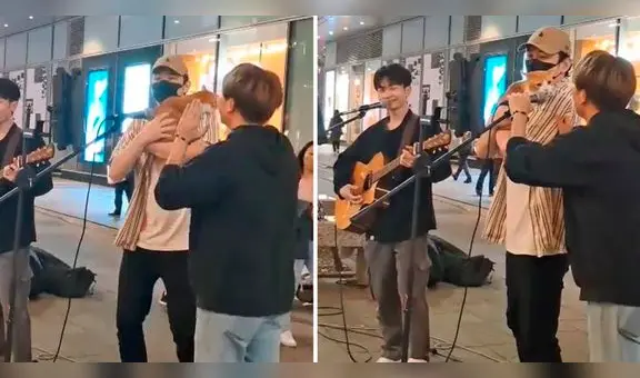 Gatito se vuelve la estrella de la noche al ‘cantar’ con jóvenes asiáticos: "Debería estar en Spotify”