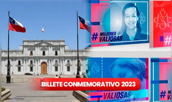 Billete conmemorativo 2023 en Chile: cómo votar y quienes son las 3 mujeres finalistas