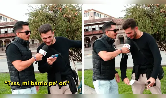 Israelí causa sensación utilizando jergas para hablar como peruano: "Tsss mi barrio pe' on"