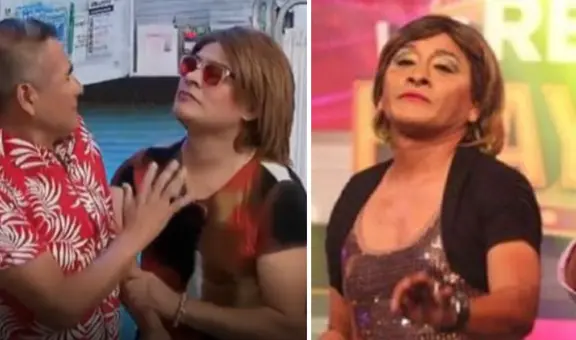 Usuarios impactados por gran parecido entre Chino Risas y La Bibi: "Pensé que eran la misma persona"